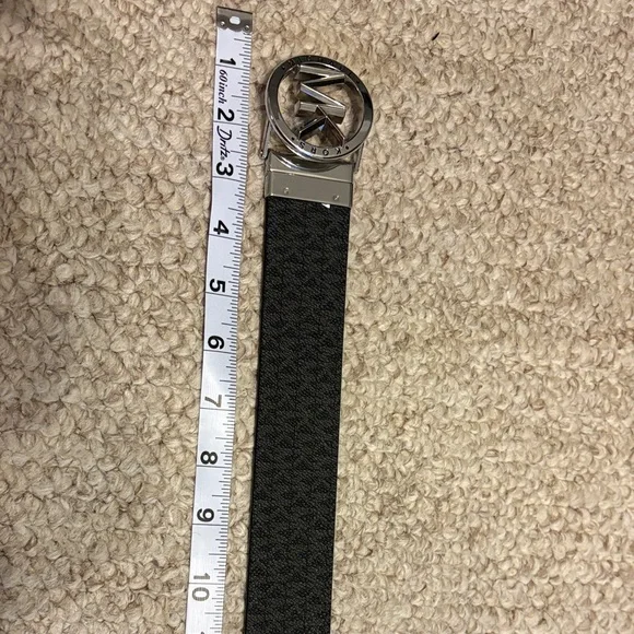 Michael Kors Reversible Animal Print Belt with Rotating  display picture 2